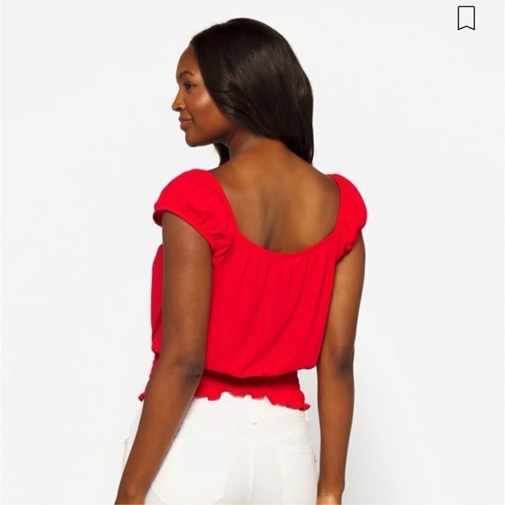 The General Good Red Crop Top•L - Picture 2 of 6